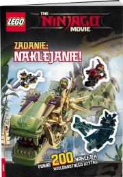 Okładka książki Lego Ninjago Movie Zadanie naklejanie