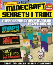 Okładka książki MAGBOOK MineCraft Sekrety i triki Survival