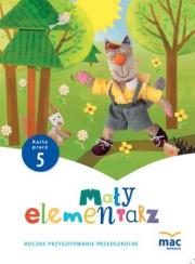 Okładka książki Mały Elementarz. Karty pracy RPP cz.5 MAC