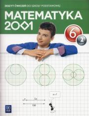 Matematyka SP KL 6. Ćwiczenia. Część 2. Matematyka 2001 BPZ. Autor: Dąbrowski Mirosław, Pfeiffer Agnieszka. Dadada.pl Okładka książki Matematyka SP KL 6. Ćwiczenia. Część 2. Matematyka 2001 BPZ