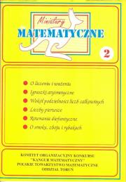 Miniatury matematyczne 02 SP- O liczeniu i ważeniu. Autor: Jarek Paweł, Nodzyński Piotr. Dadada.pl Okładka książki Miniatury matematyczne 02 SP- O liczeniu i ważeniu