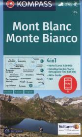 Mont Blanc 4 w 1. Autor: praca zbiorowa. Dadada.pl Okładka książki Mont Blanc 4 w 1