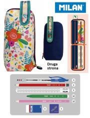 Opakowanie Multipiórnik MILAN owalny z 4 piórnikami LE JARDIN