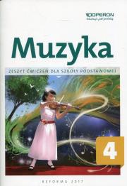 Okładka książki Muzyka 4 Zeszyt ćwiczeń