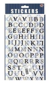 Opakowanie Naklejki alfabet