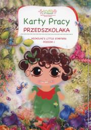 Nicholas's Little Starters Poziom 1 Karty pracy przedszkolaka. Autor: Ireneusz Gawle, Moraś Jerzy. Dadada.pl Okładka książki Nicholas's Little Starters Poziom 1 Karty pracy przedszkolaka
