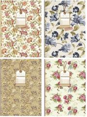 Opakowanie Notatnik ozdobny A4 120 stron kratka mix wzorów