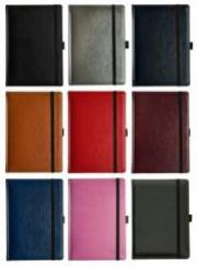 Opakowanie Notes A5 z gumką Nebraska - kratka MIX ANIEW