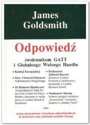 Odpowiedź. Autor: Goldsmitch James. Dadada.pl Okładka książki Odpowiedź