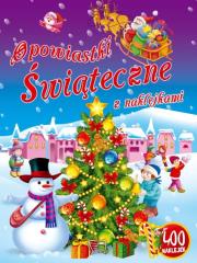 Okładka książki Opowiastki świąteczne z naklejkami