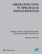 Okładka książki Orzecznictwo w sprawach podatkowych