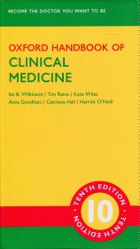 Oxford Handbook of Clinical Medicine. Autor: Wilkinson Ian B., Raine Tim. Dadada.pl Okładka książki Oxford Handbook of Clinical Medicine