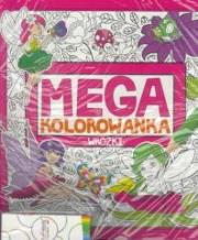 Okładka książki Pakiet. Megakolorowanka. Wróżki+ kredki