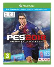 Opakowanie PES 2018 Premium Xbox One