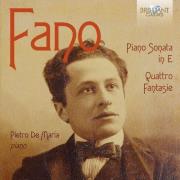 PIANO SONATA IN E MINOR / QUATTRO FANTASIE. Autor: FANO G. A.. Dadada.pl Okładka książki PIANO SONATA IN E MINOR / QUATTRO FANTASIE
