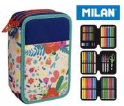 Opakowanie Piórnik MILAN 3-poziomowy z wyposażeniem LE JARDIN