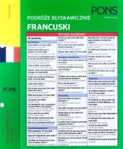 Podróże błyskawicznie. Francuski. Autor: Opracowanie zbiorowe. Dadada.pl Okładka książki Podróże błyskawicznie. Francuski