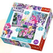 Opakowanie Puzzle 3w1 My Little Pony Magia przyjaźni