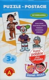 Opakowanie Puzzle Postacie