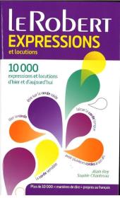 Opakowanie Robert Expressions et locutions poche