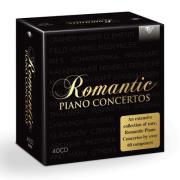 ROMANTIC PIANO CONCERTOS 40CD. Autor: VARIOUS PERFORMERS AND ORCHESTRAS. Dadada.pl Okładka książki ROMANTIC PIANO CONCERTOS 40CD