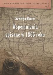 Opakowanie Seweryn Romer Wspomnienia spisane w 1863 roku