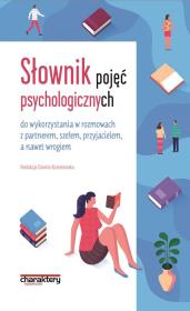 Okładka książki Słownik pojęć psychologicznych