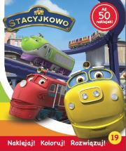 Okładka książki Stacyjkowo.ACTIVITY z NAKLEJKAMI