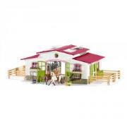 Opakowanie Stajnia z różowym dachem i akcesoria