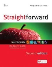 Straightforward 2nd ed. B1+Intermediate SB + eBook. Autor: Philip Kerr, Jones Ceri. Dadada.pl Okładka książki Straightforward 2nd ed. B1+Intermediate SB + eBook