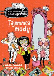 Tajemnica mody. Autor: Martin Widmark. Dadada.pl Okładka książki Tajemnica mody