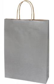 Opakowanie Torba prezentowa mała Eko srebrna