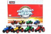 Opakowanie Traktor metalowy 8cm