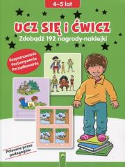 Ucz się i ćwicz 4-5 lat. Autor:   Praca zbiorowa. Dadada.pl Okładka książki Ucz się i ćwicz 4-5 lat