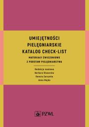 Okładka książki Umiejętności pielęgniarskie  Katalog check-list