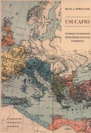 Okładka książki Usucapio