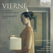 VIERNE SPLEEN ET DETRESSE OP.38 PIANO QUINTET OP.42. Autor: VIERNE. Dadada.pl Okładka książki VIERNE SPLEEN ET DETRESSE OP.38 PIANO QUINTET OP.42