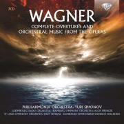 WAGNER COMPLETE OVERTURES & ORCHESTRAL MUSIC FROM THE OPERAS. Autor: WAGNER R.. Dadada.pl Okładka książki WAGNER COMPLETE OVERTURES & ORCHESTRAL MUSIC FROM THE OPERAS