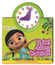 Okładka książki Wissper Jak w zegarku.Dzeiń dobry Wissper!