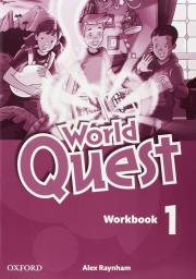 World Quest 1 WB. Autor: Alex Raynham. Dadada.pl Okładka książki World Quest 1 WB
