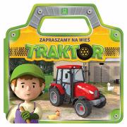 Zapraszamy na wieś. Traktor. Autor: Opracowanie zbiorowe. Dadada.pl Okładka książki Zapraszamy na wieś. Traktor