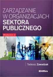 Okładka książki Zarządzanie w organizacjach sektora publicznego