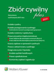 Okładka książki Zbiór cywilny 2017 PLUS