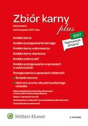 Okładka książki Zbiór karny 2017 PLUS