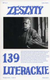 Opakowanie Zeszyty literackie 139/3/2017