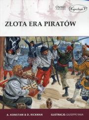 Złota era piratów. Autor: Angus Konstam, Rickman David. Dadada.pl Okładka książki Złota era piratów