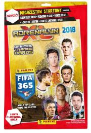 Opakowanie Adrenalyn XL FIFA 365 2018 Megazestaw startowy