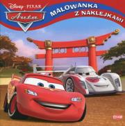 Okładka książki Auta Malowanka z naklejkami