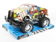 Okładka książki AUTO Z NAPEDEM NA DUŻYCH KOŁACH 29 CM.