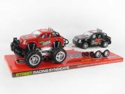 Okładka książki AUTO Z NAPĘDEM Z PRZYCZEPĄ 50 CM. POD KLOSZEM